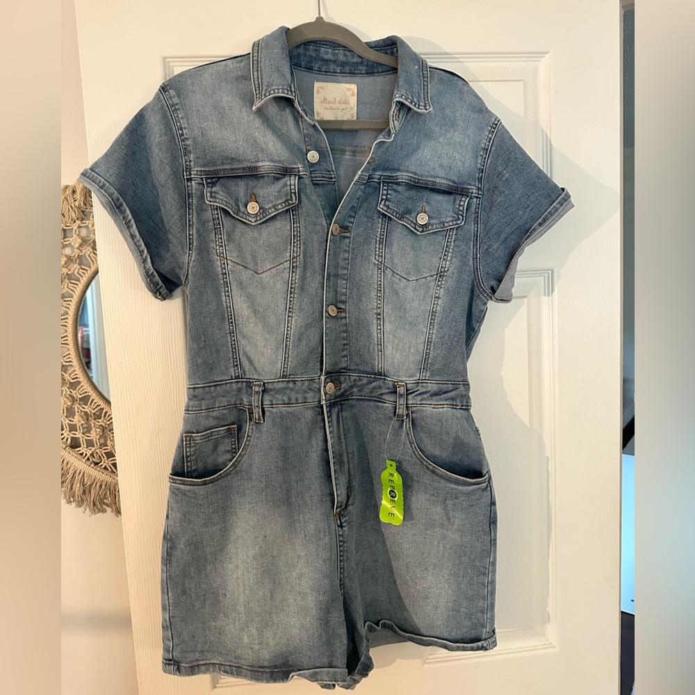 short overalls